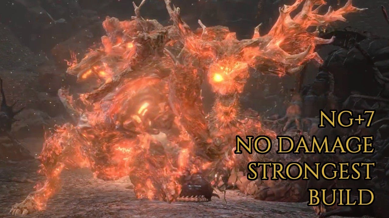 Dark Souls 3 Old Demon King Ng+7, No Damage, Strongest Build in the