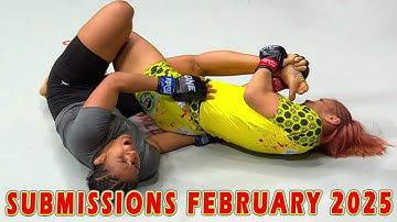 MMA Submissions of February 2025
