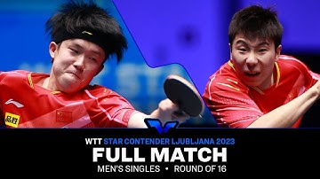 FULL MATCH | WANG Chuqin vs XU Yingbin | MS R16 | #WTTLjubljana 2023