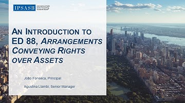 An Introduction to ED 88, Arrangements Conveying Rights Over Assets