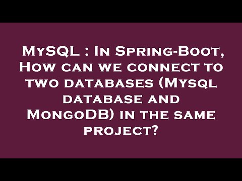 MySQL : In