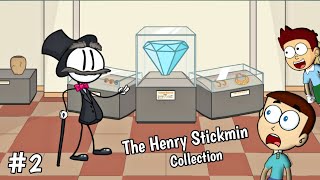 The Henry Stickmin Collection Episode 2 - Stealing The Diamond | Shiva and Kanzo Gameplay