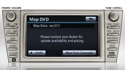 Navigation (DVD version) Camry Toyota of Slidell