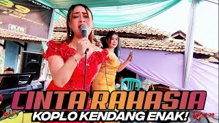 KOPLO KENDANG ENAK!! | CINTA RAHASIA - IRMA FT EVI | LIVE ARJASARI