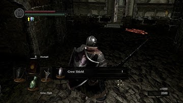 Dark Souls Remastered - Undead Asylum (Part 2) Oscar, Knight of Astoria Fight (Crest Shield) (2018)