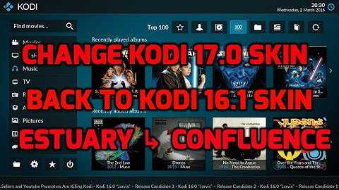 Switch Back to the Original Kodi Skin (17.0 Krypton or Above)