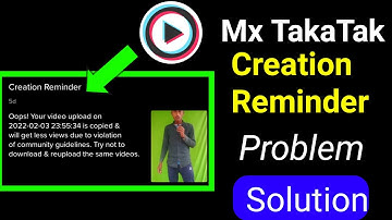 Creating Reminder Mx takatak !! Mx takatak Copyright Problem