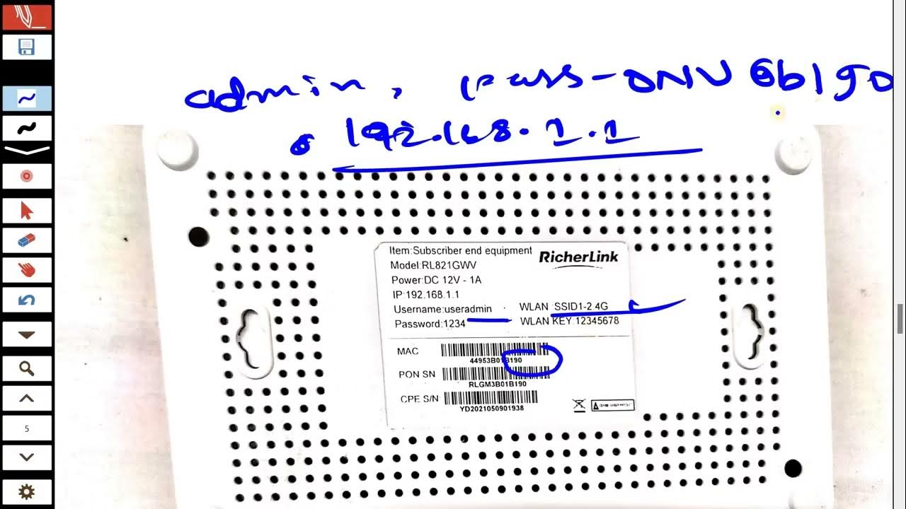 BSNL_FTTH_How to increase WIFI Range How to login into modem Bad