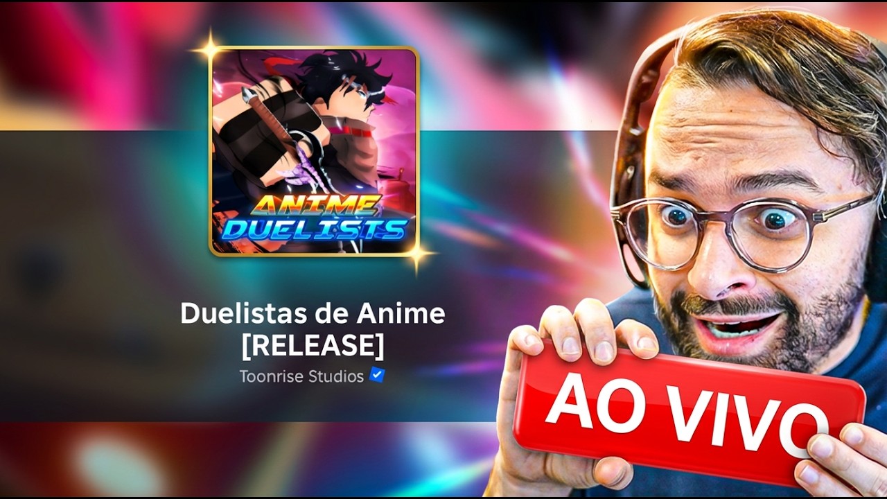🔥 VOLTEI! VAMOS LANÇAR MEU JOGO NOVO DO ROBLOX AO VIVO! 😱