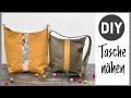 Tasche aus Canvas oder Kunstleder nähen, Anleitung