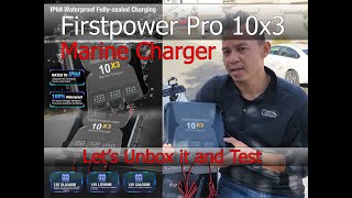 Firstpower Pro 10 Amp x 3 Bank Marine Charger Unboxing and Testing screenshot 5