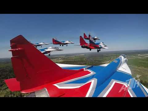 Полетаем со Стрижами на МИГ-29. Mig-29.