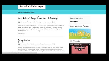 Customizing Your Wordpress Navigation Menu & Displaying Blog Posts to a Specific Page