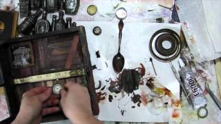 7gypsies Shadowbox Project-Stocking the Shelves Part 5