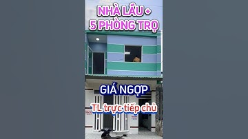chính chủ cần bán căn nhà trọ ở kdc tân đức | đức hòa