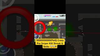 Minimilitia V5: 10000000000%IQ Insane Crazy Pro Sniper Kill Streaks & Skills Accuracy. #minimilitia