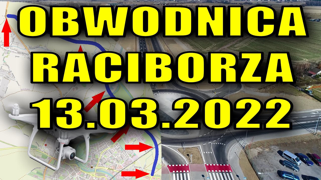Obwodnica Raciborza 13.03.2022
