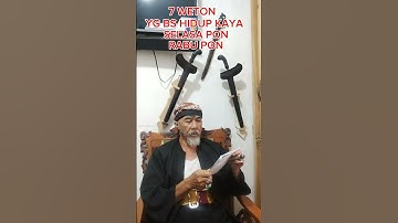 7 WETON YG BISA HIDUP KAYA MENURUT PRIMBON JAWA