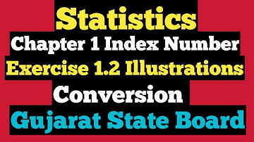 Std.12 commerce statistics chapter 1 Index Numbers | Exercise 1.2  Illustrations @StudyPointPro