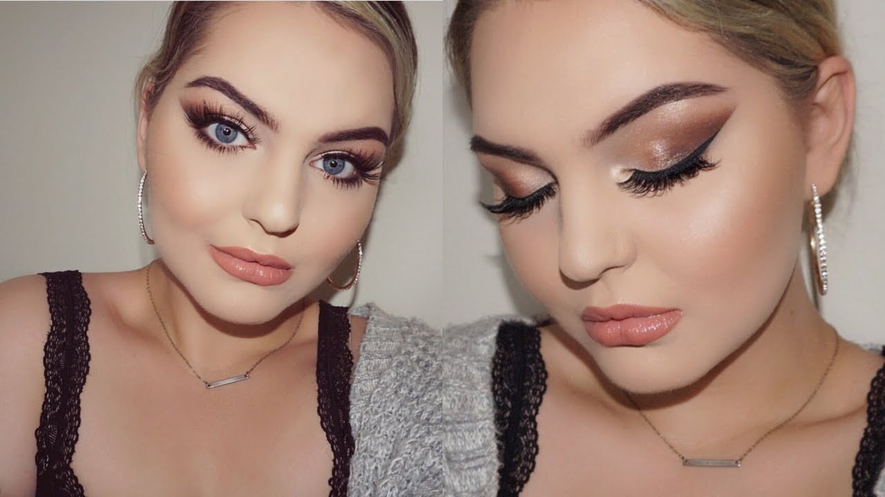 Glamorous Cat Eye Makeup Tutorial 