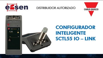 Producto de automatización  - Configurador inteligente SCTL55 IO – LINK