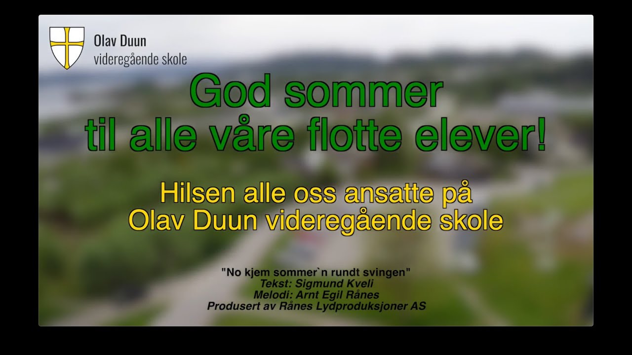 No kjem sommer`n rundt svingen!