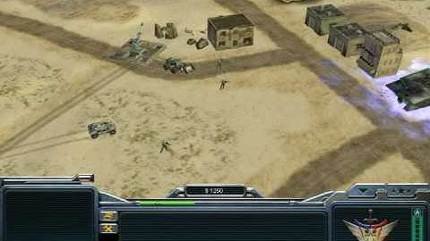 Command & Conquer Generals: Zero Hour - Challenge Mode (Hard) USA Laser vs Dr. Thrax, part 1 / 2