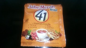 Review Produk #1039 : Jahe Merah 41