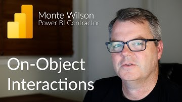 On Object Interactions for Power BI charts