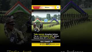 &quot;🇮🇳🤝🇦🇺 India &amp; Australia kick off AUSTRAHIND 2025 military exercise in Perth!#AUSTRAHIND2025 #viral