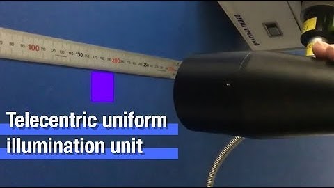 Telecentric uniform illumination unit