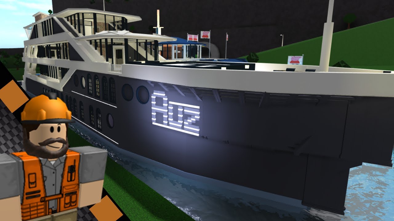 roblox: bloxburg yacht speed build part 2 - youtube