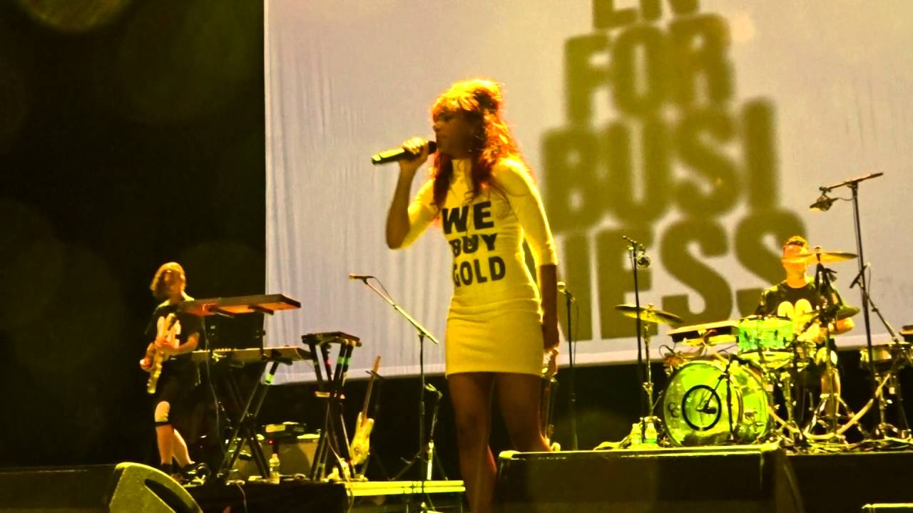 Santigold Live Concert Lights Out Hammerstein Ballroom New York City