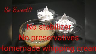 Chickpeas Whipping Cream (काबुली चने की व्हिपिंग क्रीम) No Stabiliser, No Preservatives