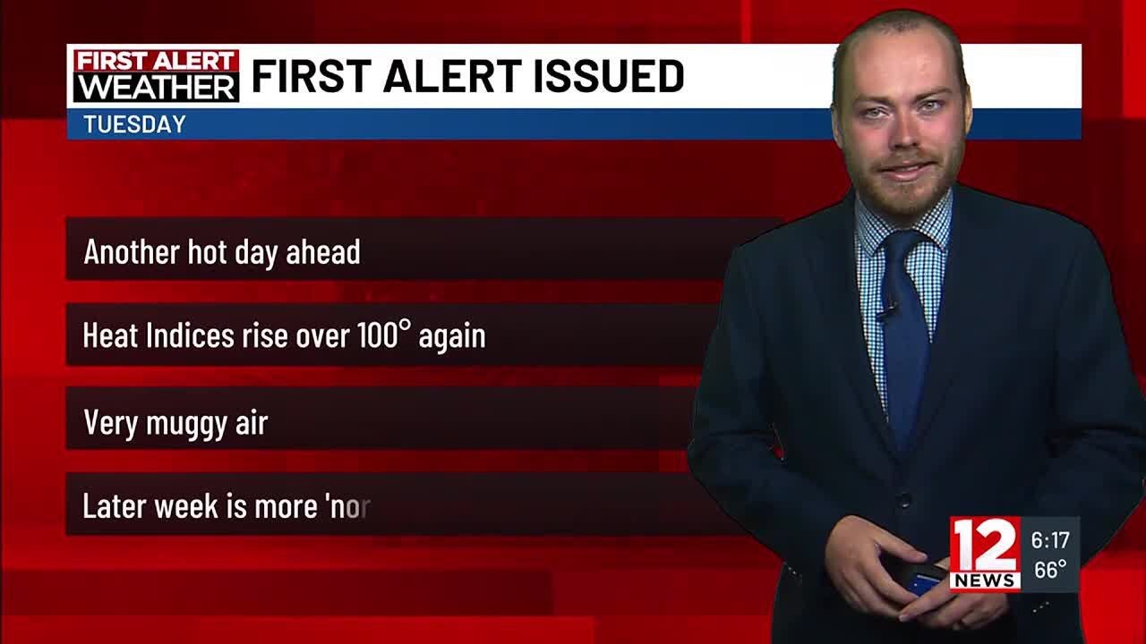 FIRST ALERT: One more hot day ahead - YouTube