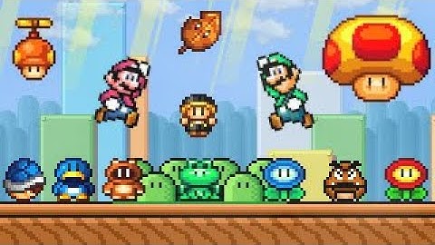 SMBX 1.4.5 - Mario & Luigi GFX (SMW Style)
