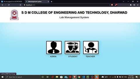 LAB MANAGEMENT SYSTEM, Major Project Demo