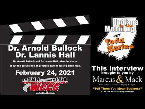 Indiana in the Morning Interview: Dr. Arnold Bullock and Dr. Lannis Hall (2-24-21)