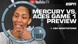 WNBA Finals Game 1 Preview + Latest on CBA negotiations | NBA Today