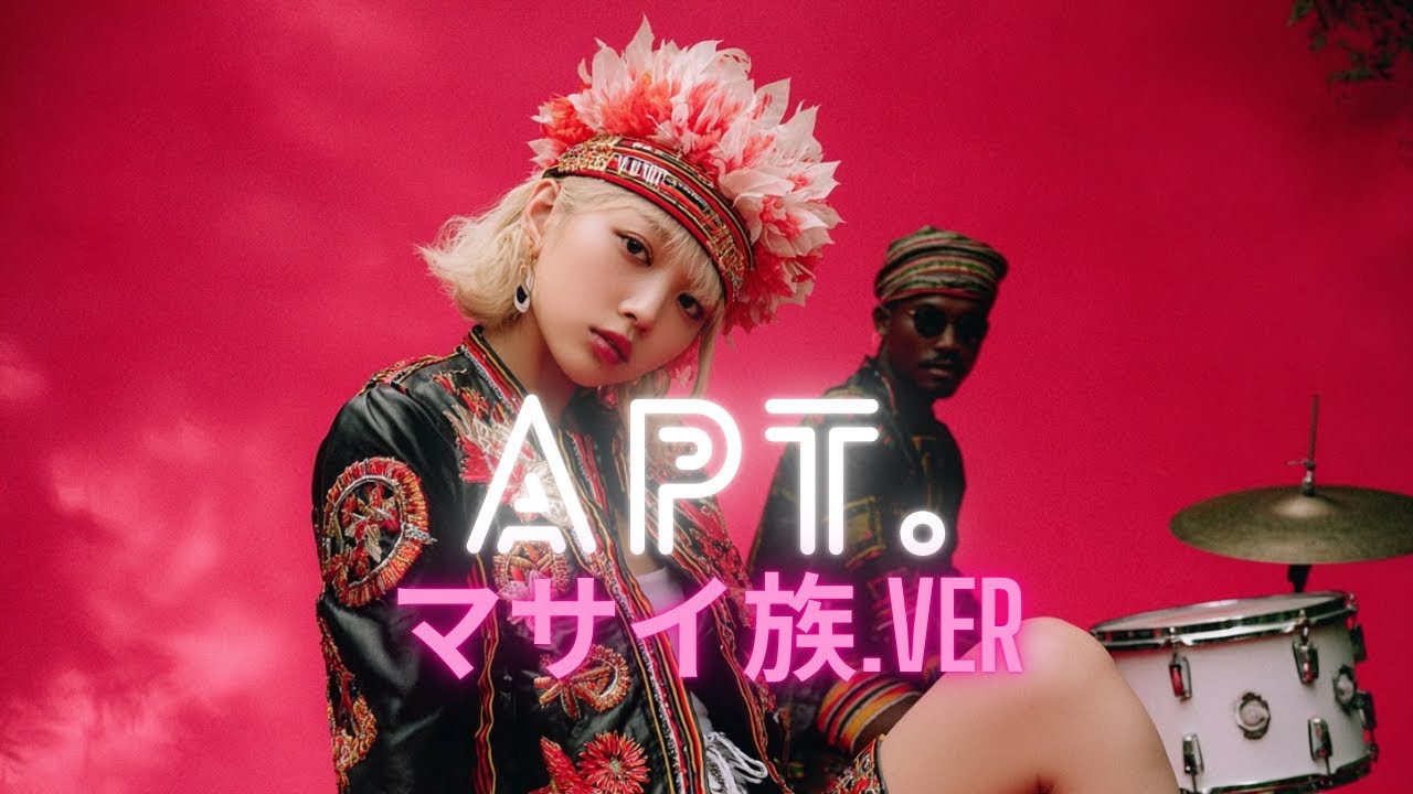 APT（ROSÉ & Bruno Mars）【※中毒注意※マサイ族に聞かせたら神曲届いた】