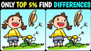 【Spot the difference】 10 mins brain exercise !Find the difference game for genius #338 | Brain Boss