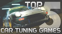 Best Car Tuning Customization Games - My TOP 5 | PC XBOX PS | 