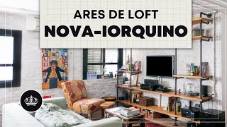 Apartamento com MÓVEIS HERDADOS, ESTILO INDUSTRIAL e MUITAS DICAS