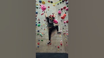 Crimpy V5 (6C) Boulder Problem DYNO FINISH
