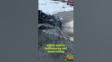 Vigorun cordless tracked weeding machine for sale#mower #machinery #agriculture