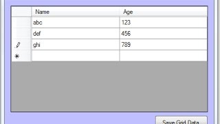 Insert all data of a datagridview to database at once with database