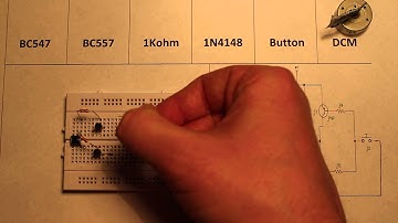 Transistor operated H-Bridge control DC motor