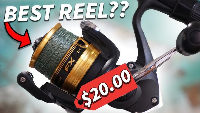 The New Shimano 2019 FX Reel 4000 FC Review and Comparison (FX