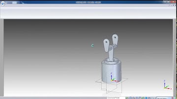 Car Engine Piston Cylinder Assembly Solid edge