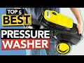 ✅ TOP 5 Best Pressure Washer | Electric Power Washers 2021